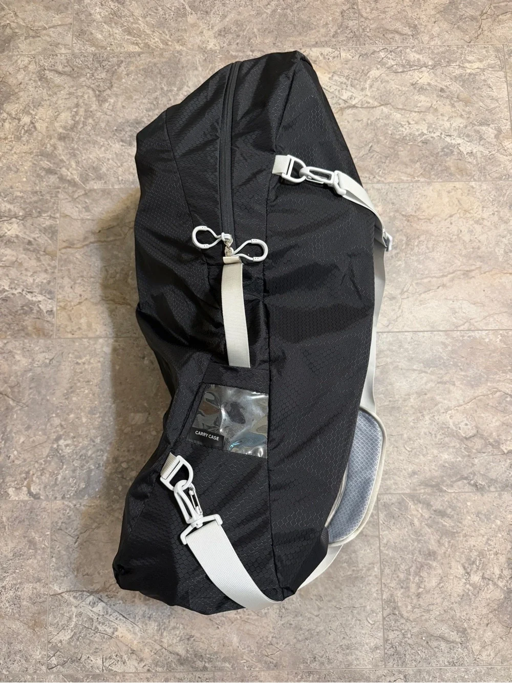 OSPREY Blue Child Carrier Backpack with Black Carry Poco Bag